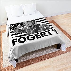 Retro American Flag John Fogerty Music Gift Comforter