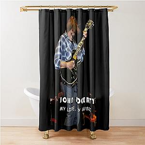 John Fogerty My life, My music Untitled Essential Shower Curtain