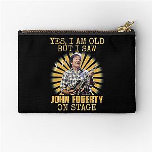 Yes I'm Old But I Saw John Fogerty On Stage Zipper Pouch