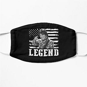 Distressed American Flag John Fogerty Music Legend Flat Mask