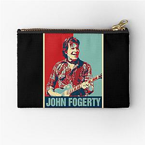 Retro Hope Style John Fogerty Zipper Pouch