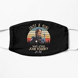 Just A Girl Who Loves John Fogerty Flat Mask