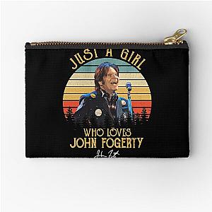 Just A Girl Who Loves John Fogerty Zipper Pouch