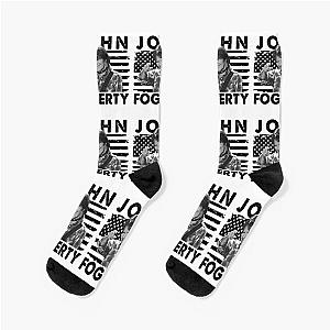 Retro American Flag John Fogerty Music Gift Socks