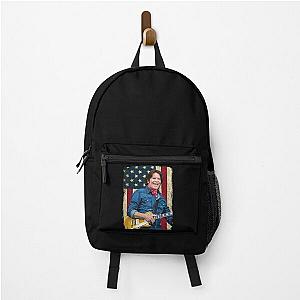 Vintage American Flag John Fogerty Legend Backpack