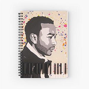 John Legend Spiral Notebook