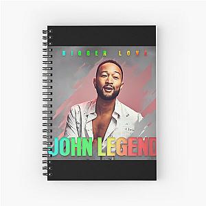 John Legend Bigger Love Tour 2021 Spiral Notebook