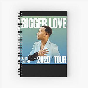 Big Lover John Legend Music Tour Spiral Notebook