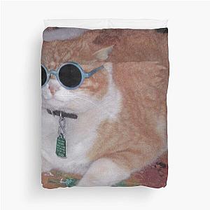 john lennon cat john lennon cat Duvet Cover