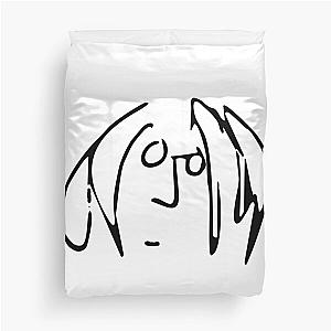 John Lennon Self Portrait Duvet Cover