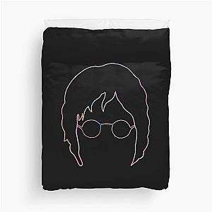 John Lennon Minimalist Portrait Duvet Cover