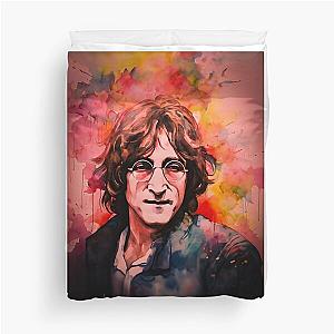 John Lennon Pop Art Duvet Cover