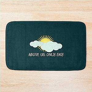 Imagine - John Lennon - Above Us Only Sky Lyrics Text Fitted  Bath Mat