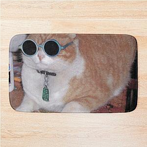 john lennon cat john lennon cat Bath Mat