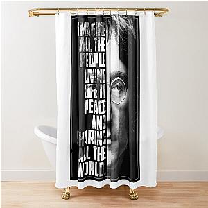  john lennon Shower Curtain