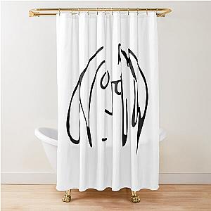 John Lennon Self Portrait Shower Curtain