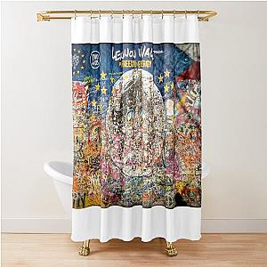 John Lennon Wall Prague Shower Curtain