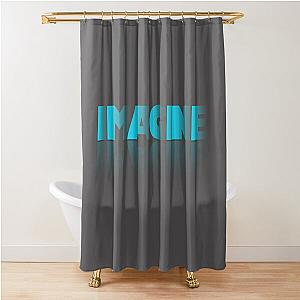 Imagine by john lennon Shower Curtain