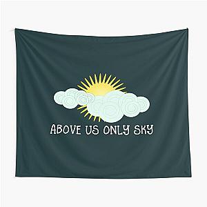 Imagine - John Lennon - Above Us Only Sky Lyrics Text Fitted  Tapestry