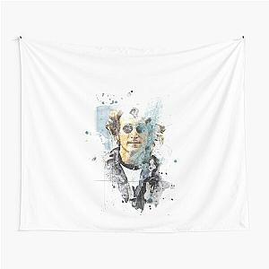 John Lennon Abstract Portrait Tapestry