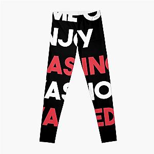 John Lennon quote - Time not wasted Leggings