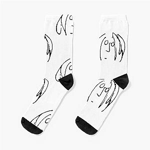 John Lennon black Socks