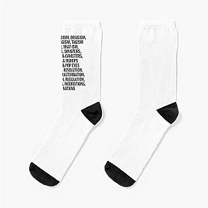 This-ism, That-ism (Give Peace A Chance, John Lennon) Socks