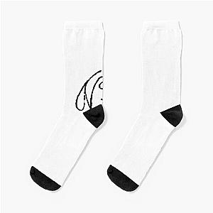 John Lennon Doodle Socks