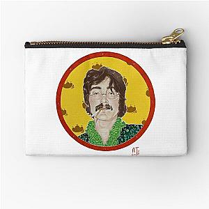 John Lennon Yellow Submarine gouache portrait Zipper Pouch