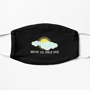 Imagine - John Lennon - Above Us Only Sky Lyrics Text Fitted  Flat Mask