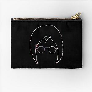 John Lennon Minimalist Portrait Zipper Pouch