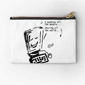 Imagine - John Lennon - Funny T-shirt Zipper Pouch