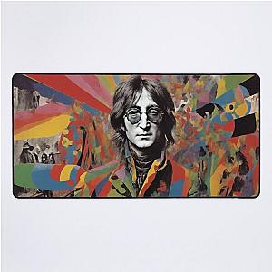 Digital design of John Lennon 2 Desk Mat