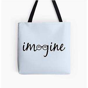 Imagine - John Lennon  All Over Print Tote Bag