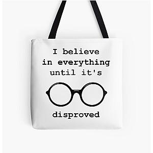 John Lennon quote - I believe All Over Print Tote Bag