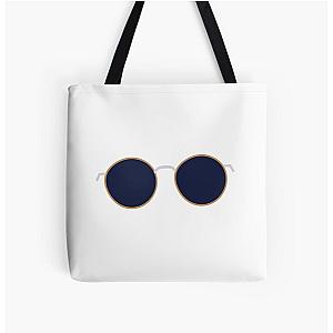 John Lennon Sunnies All Over Print Tote Bag