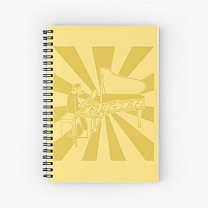 John Lennon "Imagine" Pop Art Spiral Notebook