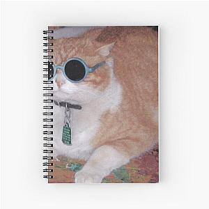 john lennon cat john lennon cat Spiral Notebook