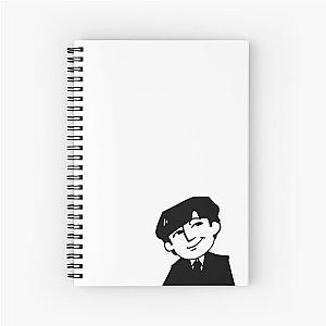 John Lennon Doodle Spiral Notebook