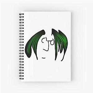 Billie Eilish John Lennon Spiral Notebook