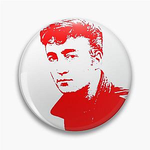 John Lennon in Red- The Beatles - Singer - songwriter & musician 1956–1980 Pin