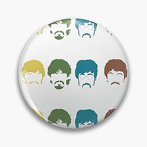 The Beatles Pop Art John Lennon Paul McCartney George Harrison Ringo Starr Pin