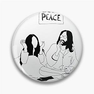 John Lennon and Yoko Ono - Bed Peace Protest.  Pin