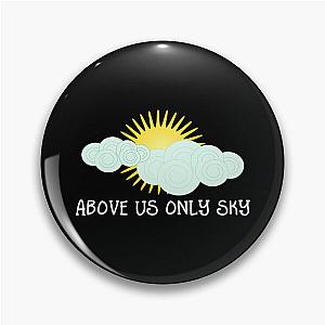 Imagine - John Lennon - Above Us Only Sky Lyrics Text Fitted  Pin