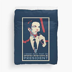 John Mulaney Never Gonna Be President Duvet Cover
