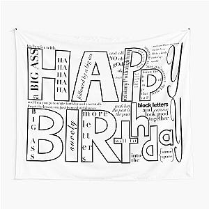 John Mulaney Happy Birthday Tapestry
