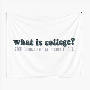 What is College? John Mulaney Tapestry