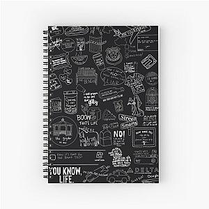 Best of John Mulaney Spiral Notebook in Black