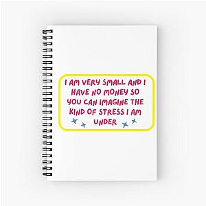 John Mulaney Quote Spiral Notebook