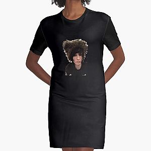 Emo boy rawring 20s Johnnie Guilbert Graphic T-Shirt Dress